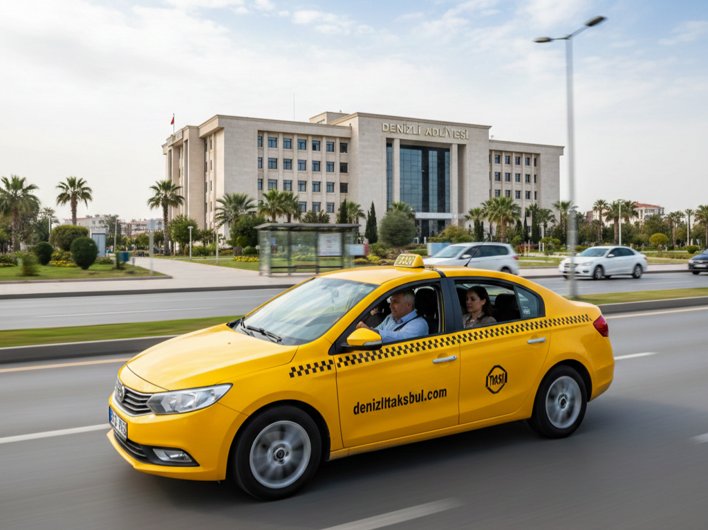 Otantik taş fırının önünde, taze pişmiş etleri (Denizli Kebabı) tahta tezgah üzerinde zırhla doğrayan bir usta. Arka planda geleneksel dekora sahip restoranda masada oturan genç bir çift, ustanın hazırlığını ilgiyle izliyor.